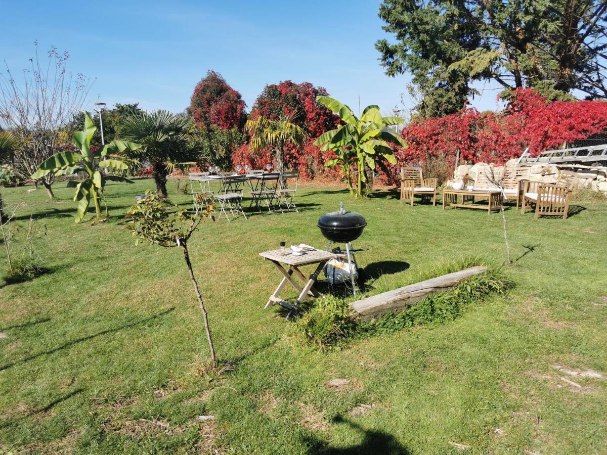 Jolie Villa Avec Piscine Dans Le St Emilionnais Sainte-Terre Kültér fotó