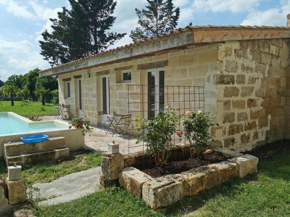 Jolie Villa Avec Piscine Dans Le St Emilionnais Sainte-Terre Kültér fotó