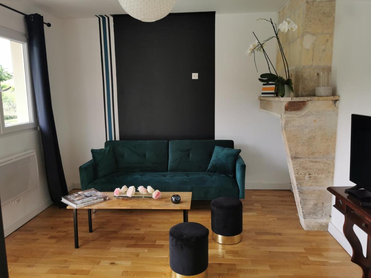 Jolie Villa Avec Piscine Dans Le St Emilionnais Sainte-Terre Kültér fotó