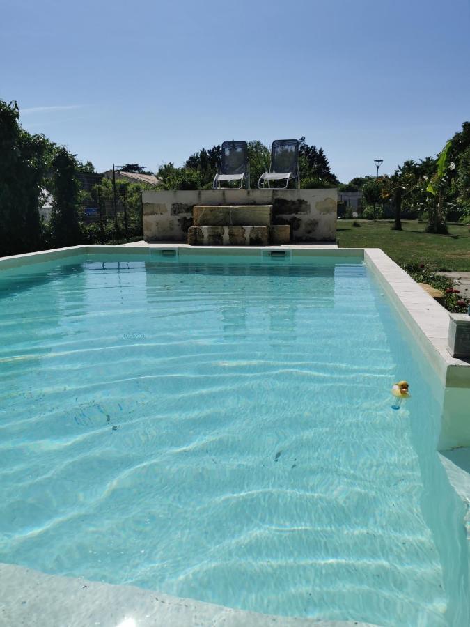Jolie Villa Avec Piscine Dans Le St Emilionnais Sainte-Terre Kültér fotó