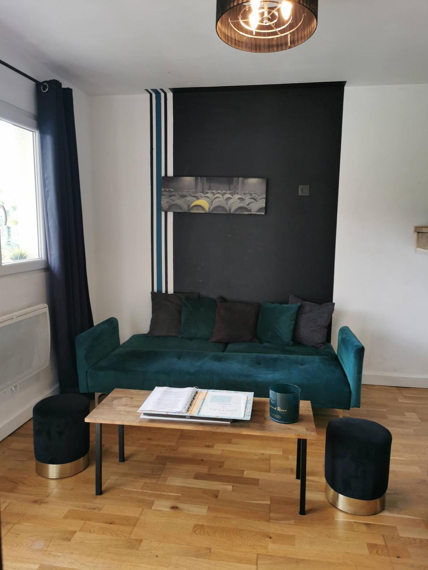 Jolie Villa Avec Piscine Dans Le St Emilionnais Sainte-Terre Kültér fotó